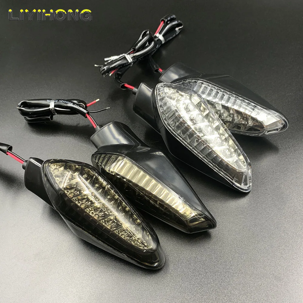 LED Turn Signal Indicator Light For DUCATI Monster 659 696 796 797 821 1100/S/EVO 1200 Streetfighter 848 Motorcycle Flasher Lamp