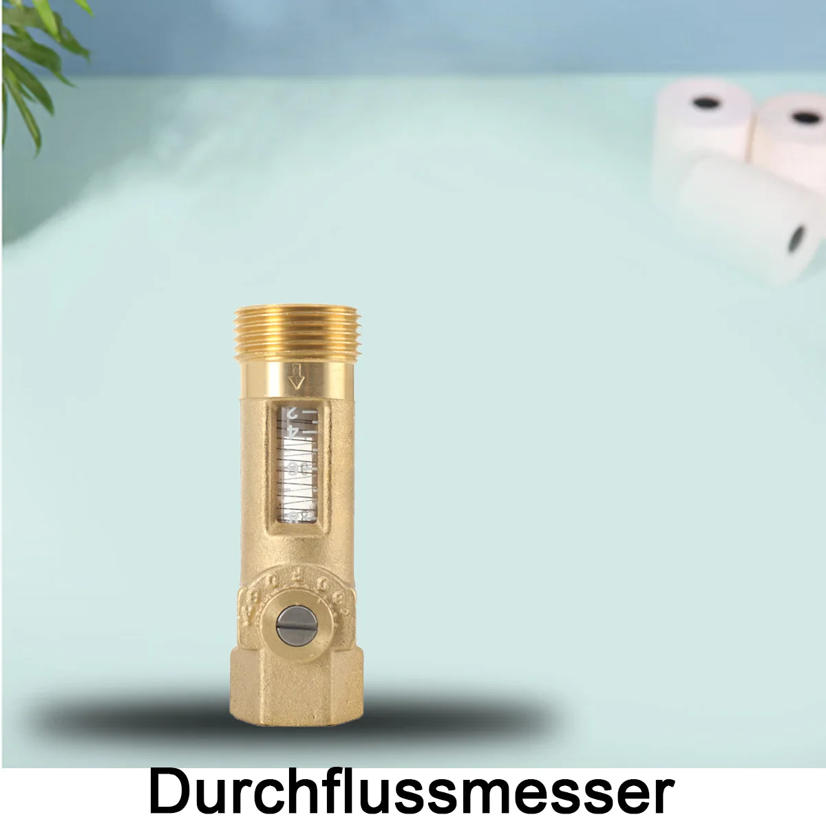 DN20 Durchflussausgleichsventil, Federdurchflussmesser, Messing, Schwimmer, Durchflussleser, Ausgleichsventil, Regelung 2–8 l/min – Detail 10