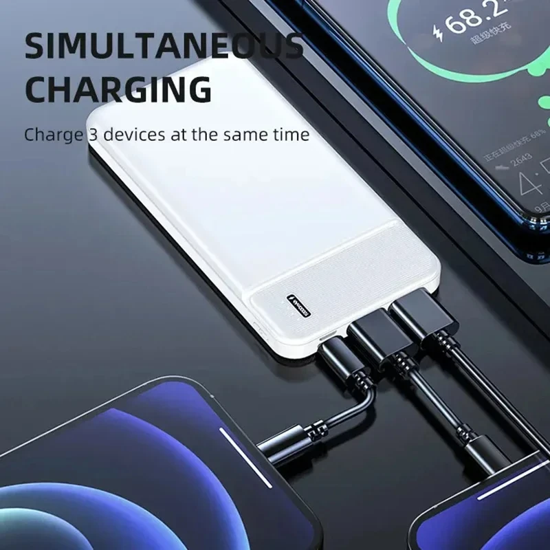 For Xiaomi 50000mAh Power Bank 120W Portable Fast Charger External Battery PowerBank High Capacity PowerBank For iPhone Samsung