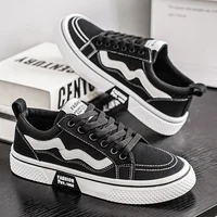 Casual Canvas Men's oes Breathable Low Top Glue-Welded Rubber Outsole Flat Work oes Lightweight Soft Bot Trendy Leisur...