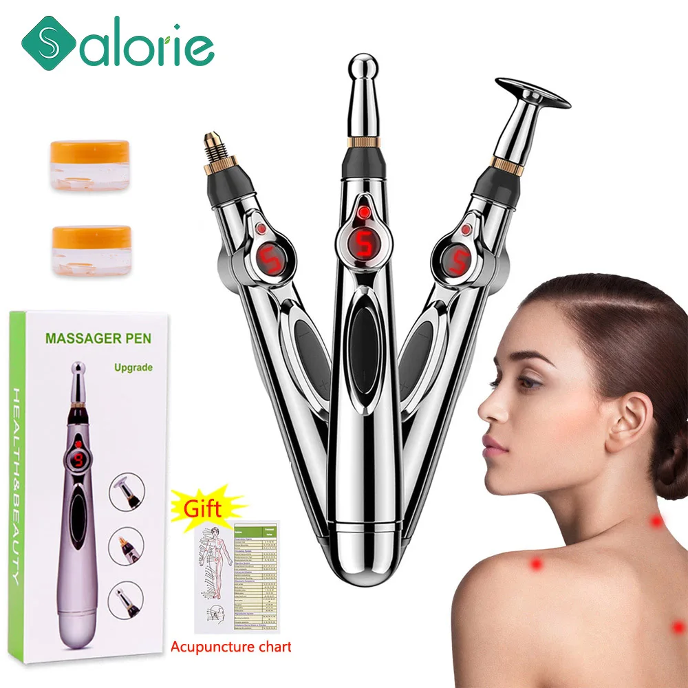 Electric Acupuncture Pen Laser Acupuncture Point Detector Meridian