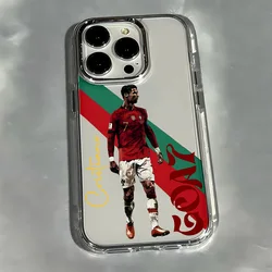 Famous Football Player Transparent Soft Phone Case - iPhone 14 (LYK - 329LY65712A1)