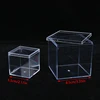 1Pc Transparent Acrylic Boxes With Cover Organizer Gift Packing Box Food Candy Storage Container For Home Figure Toy Display 6