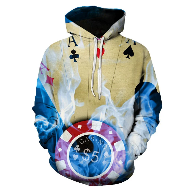 thumbnail image 1 of Sudadera con capucha con estampado geométrico en 3D y corazón de amor para hombre, sudaderas de manga larga con patrón colorido para primavera y otoño, sudaderas con capucha de calle, 1 of 5