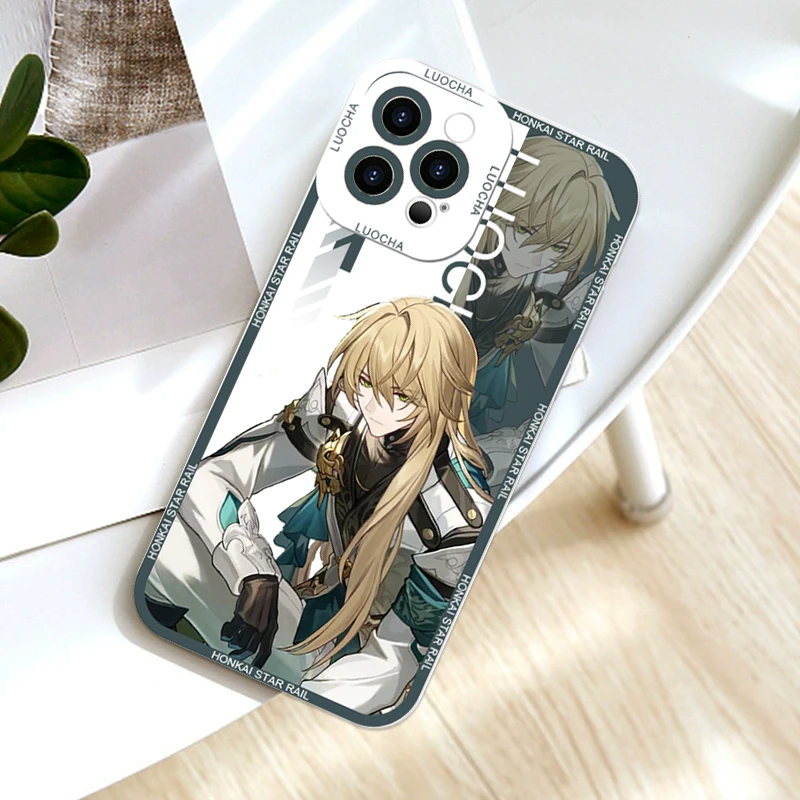 Honkai Star Rail Character Clear Phone Case