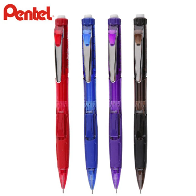 

2Pcs/Lot Pentel PD275 Multicolor Mechanical Pencil Side Press Active Pencil With stretch rubber 0.5mm Office & School Supplies