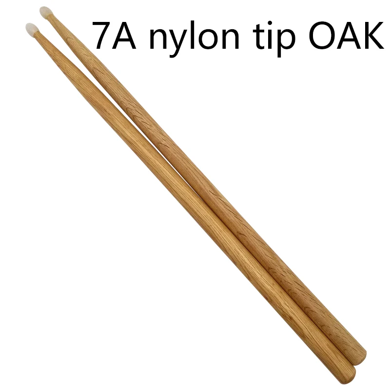 2B 5B 5A 7A OAK drum stick / 5B 7A maple wood drum stick / 1pair/5pair /6pair /12pair with nylon tip drum sticks