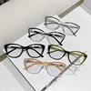 Blue Light Blocking Short-sight Glasses Unisex Women Men's Cat Eye Frame Photochromic Minus Diopter Prescription Myopia Eyewear 2