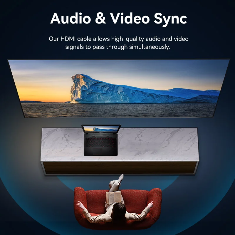 Vention High-Speed 4K HDMI Cable with Dolby Vision Support