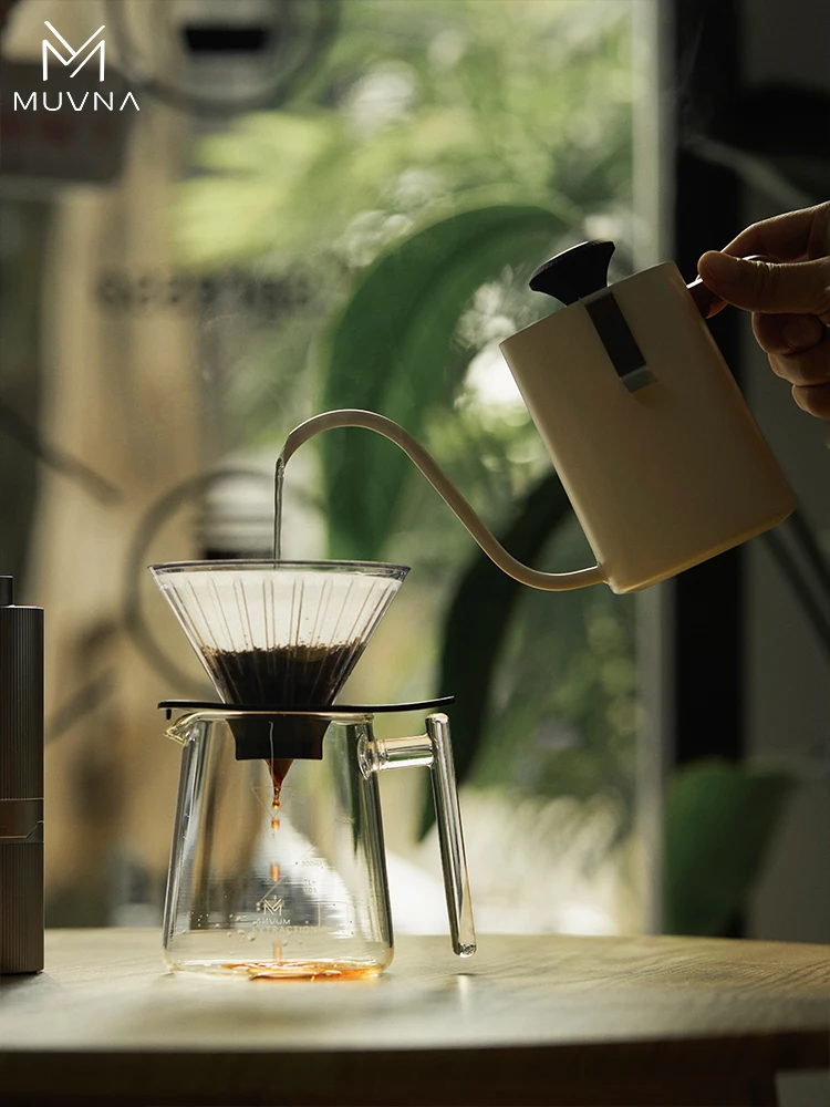 MUVNA Portable Espresso Coffee Maker Set - مجموعة...