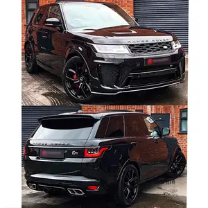 Für land rover range rover sport svr 2015-2018 auto auspuffrohr spitzen  auto hecks pitzen ersetzen zubehör edelstahl - AliExpress