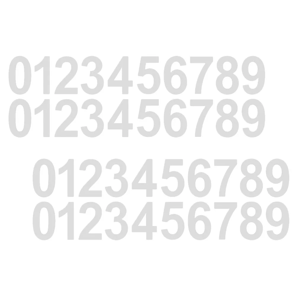 

Reflective Mailbox Numbers Stickers Self Adhesive Mailbox Numbers Decals