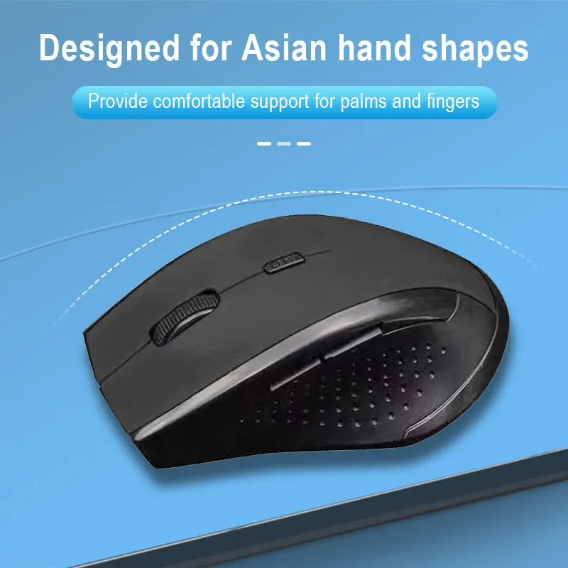 Wireless Business Mouse Optical Esports Mechanical Games Office Laptops Universal Silent Ergonomics Easy To Carry_voghion.com