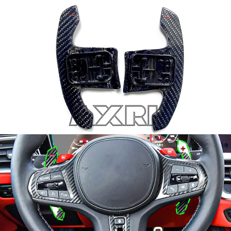 

Carbon Fiber Paddle Shifter Gear Shift Shifter For BMW G38 G20 G21 28 G23 G22 G26 Steering Wheel Extension Accessories