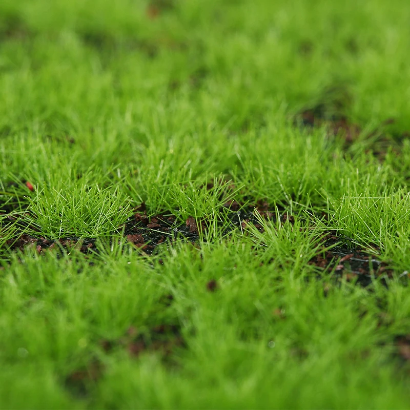 Artificial Turf Moss Grassland Fake Grass Lawn Carpet Artificial Musgo Turf Synthetic Grass Moss Rug Outdoor Garden Decorations artificial grass mats
