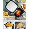 Airfryer Oven 8QT Large 1700W 8-in-1 with Touch Screen Air Fryers Dishwasher Safe Nonstick Basket Freidora de Aire 36 Recipes 3