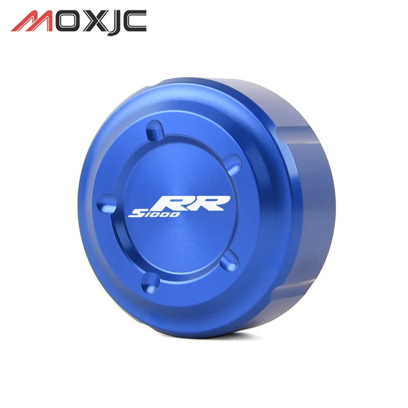 

CNC Rear Brake Fluid Reservoir Cap Cover Rear Brake Pump Cap for BMW S1000RR 2009-2019 S1000R 2014-2019 S1000XR 2015-2019