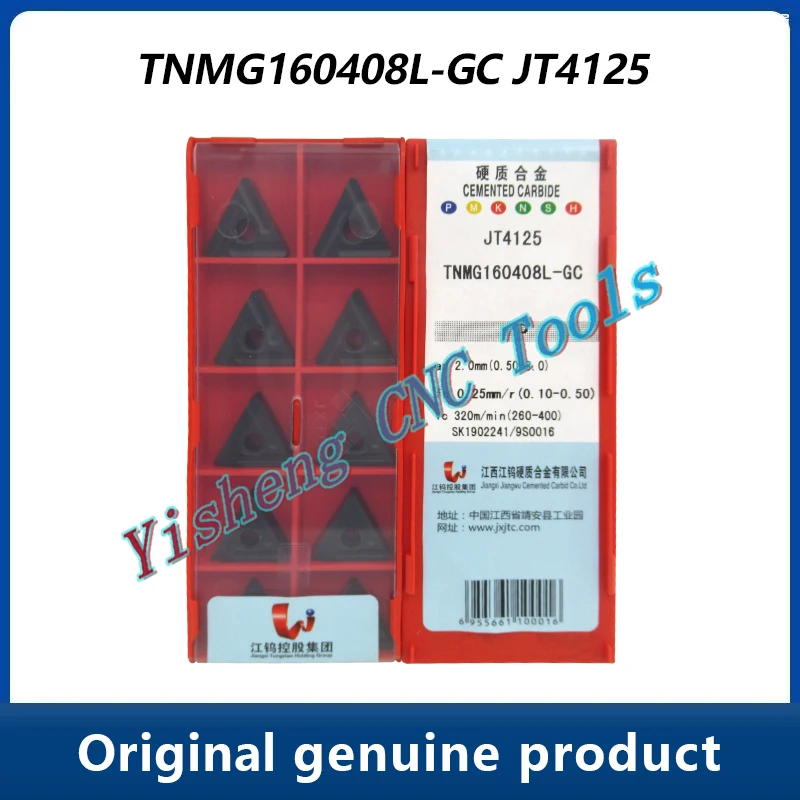 

JXTC режущие инструменты TNMG TNMG160408L-GC JT4125 JT4025