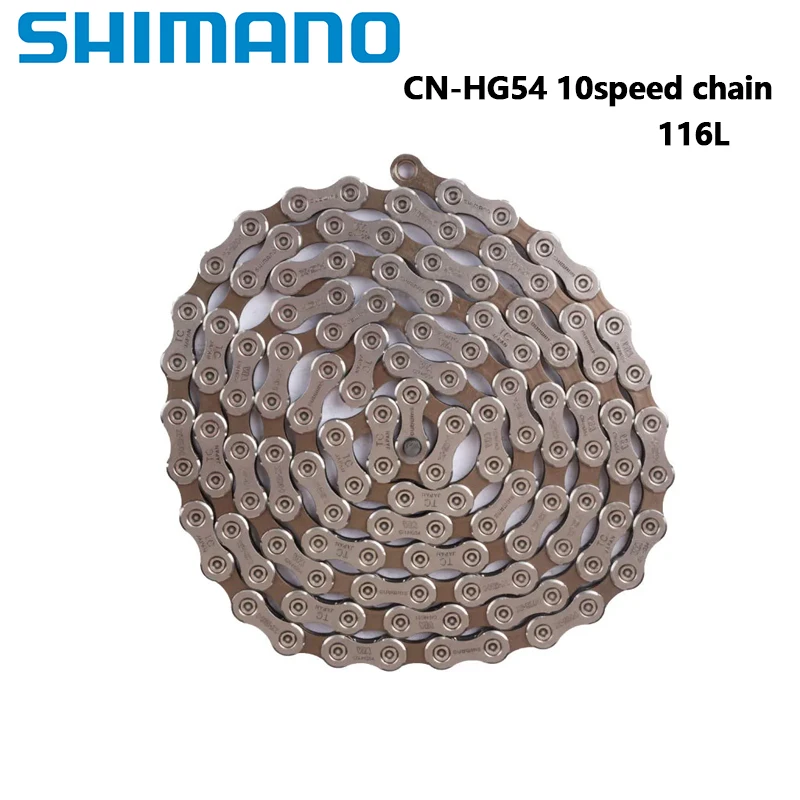 Shimano Deore M6000 M610 HG54 10 Speed 116L 120L 122L Bike Bicycle MTB Mountain Bike HG-X Chain Bicycle Parts Original Shimano bicycle chains bicycle chain