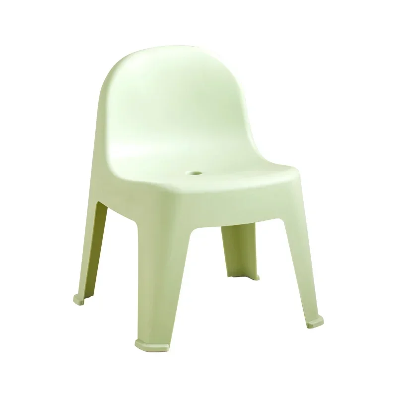 Children's Chair Thickened Kindergarten Armchair Baby Dining Chair Plastic Small Bench Small Stool Household Non-Slip
