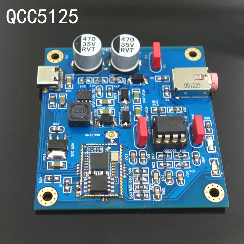 BRZHIFI Audio CSR8675 Bluetooth 5.0 Lossless Music Decoder QCC5125 Decoder Board DAC Bluetooth 5.1 Receiver Support LDAC APTX HD 6 channel amp Audio Amplifier Boards