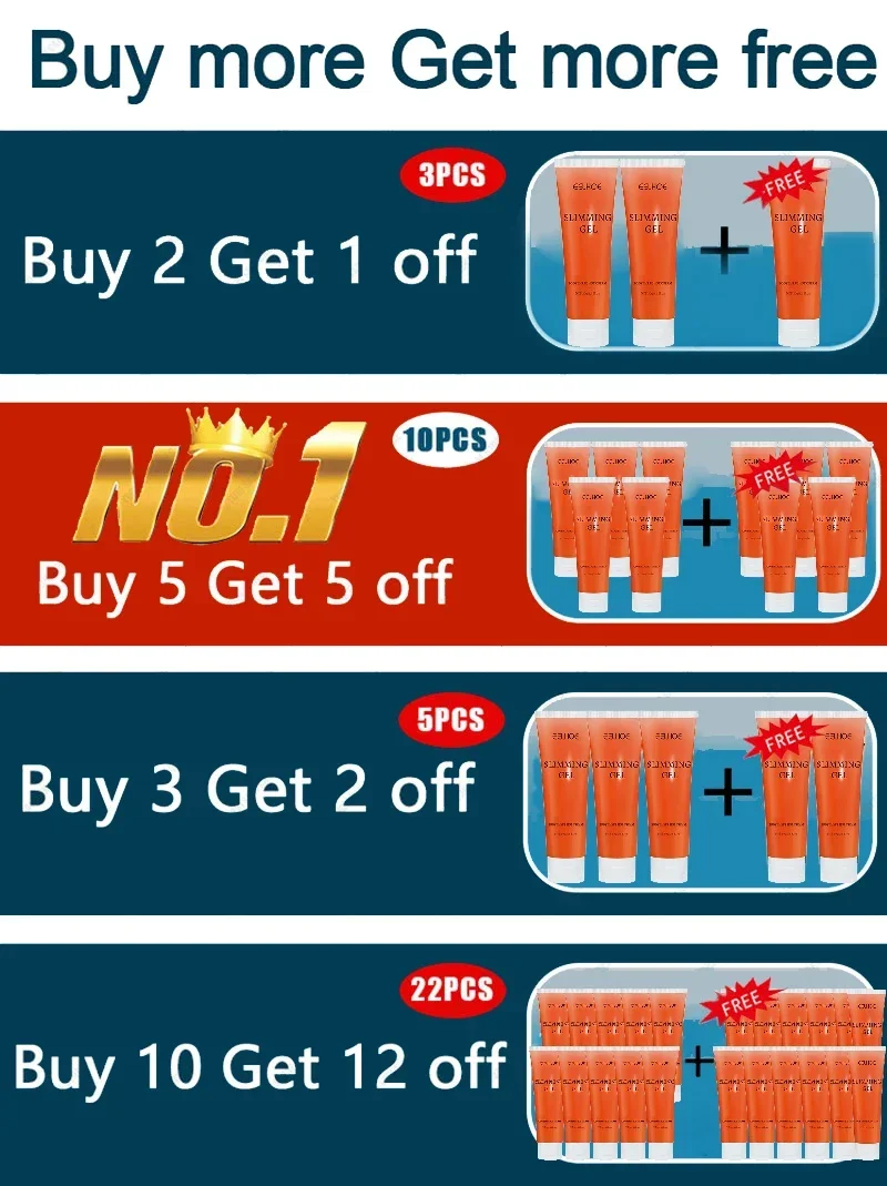Slimming Gel Fat Burning Full Body Sculpting Man 7 Days Powerful Weight Loss Woman Fast Belly 2