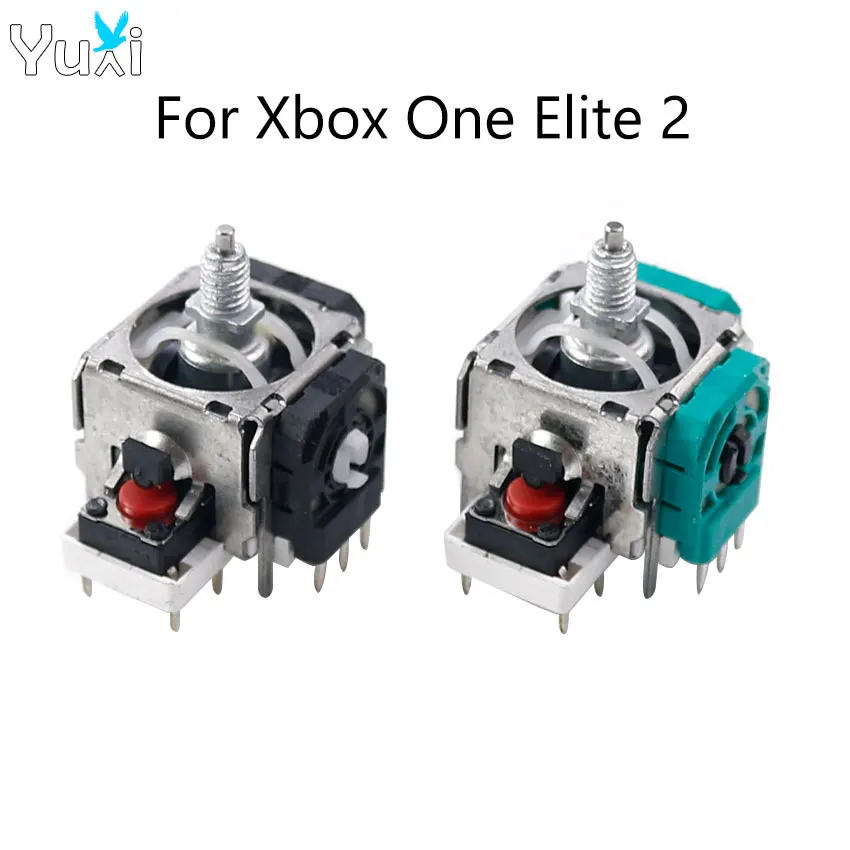 

YuXi 2pcs Replacement Analog Joystick Module 3D Thumbstick For Xbox One Elite Series 2 2th Gen Controller