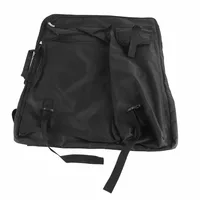 Large 4K Art Supplies Bag Black Multi-Pocket Travel Sketching Bag Adjustable Strap Waterproof Art Carry Case 1