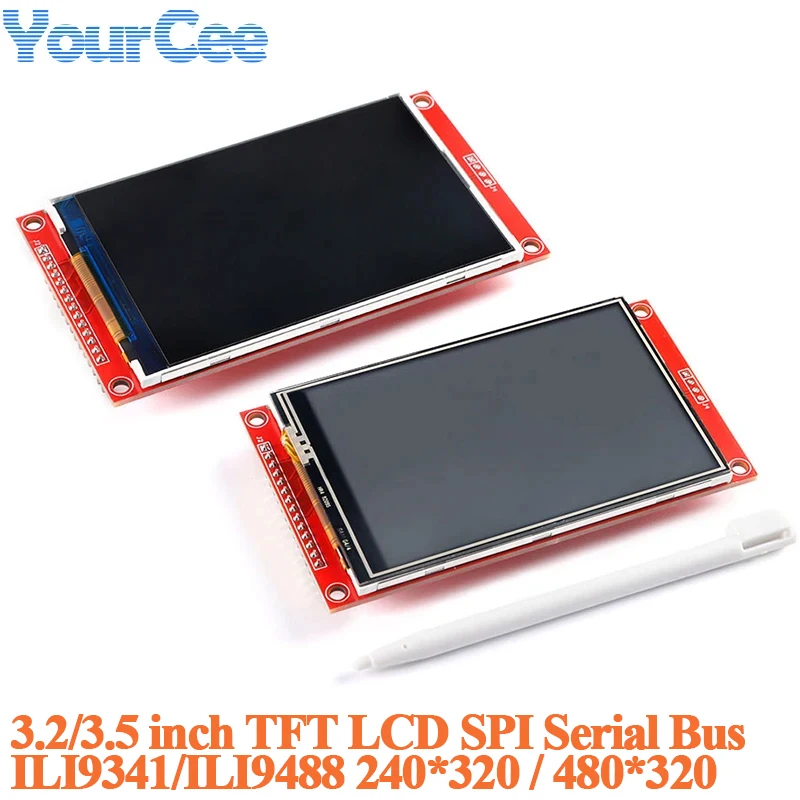 Enhanced LCD Touch Display Module - 3.5-Inch TFT Screen, High-Resolution 320x480 SPI Serial Interface