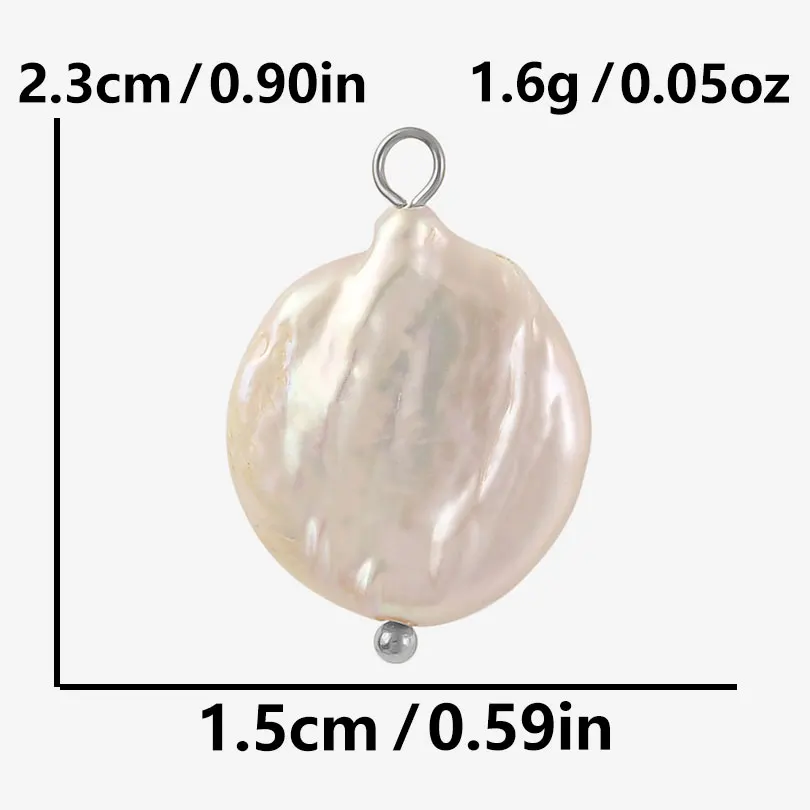 Silver Shell Pearl Charm Set - Elegant Jewelry Making Supplies for Beach-Inspired Creations