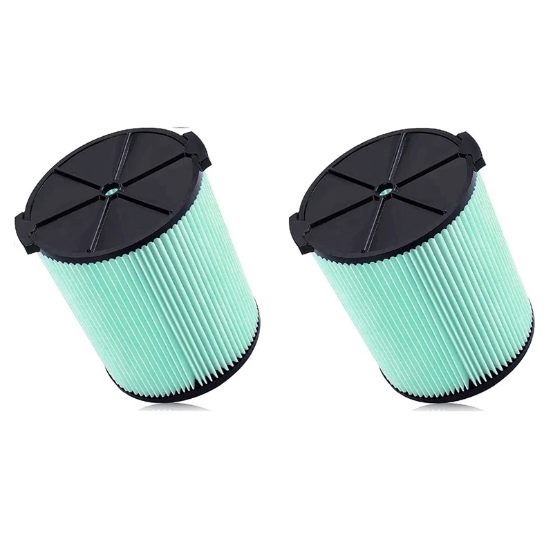 

2PCS 5-Layer Replacement Vacuum Filter For Ridgid VF6000 Wet/Dry Shop Vac 5-20 Gallon Vacuums