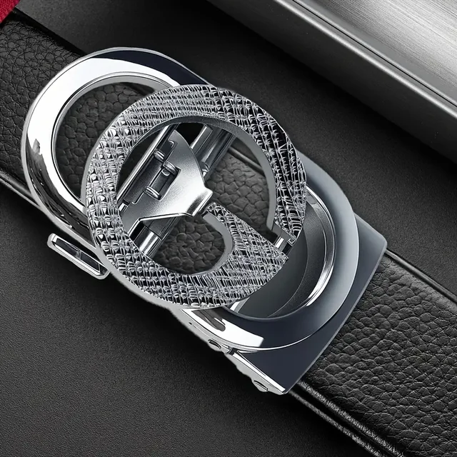 Men's Alloy Automatic G Buckle Belt 2