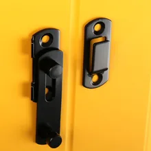 

Hasp Anti Theft Door Hardware Sliding Shackle Right Angle Buckle Bolt Black Stainless Steel Latch Old Fashioned Chain Barn Lock