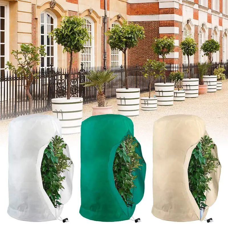 UB-STORE 120x180 CM Confezione da 4 Cappuccio Protezione Piante | Verde Protezione Invernale Piante Copertura Antigelo | Telo Protezione Piante
