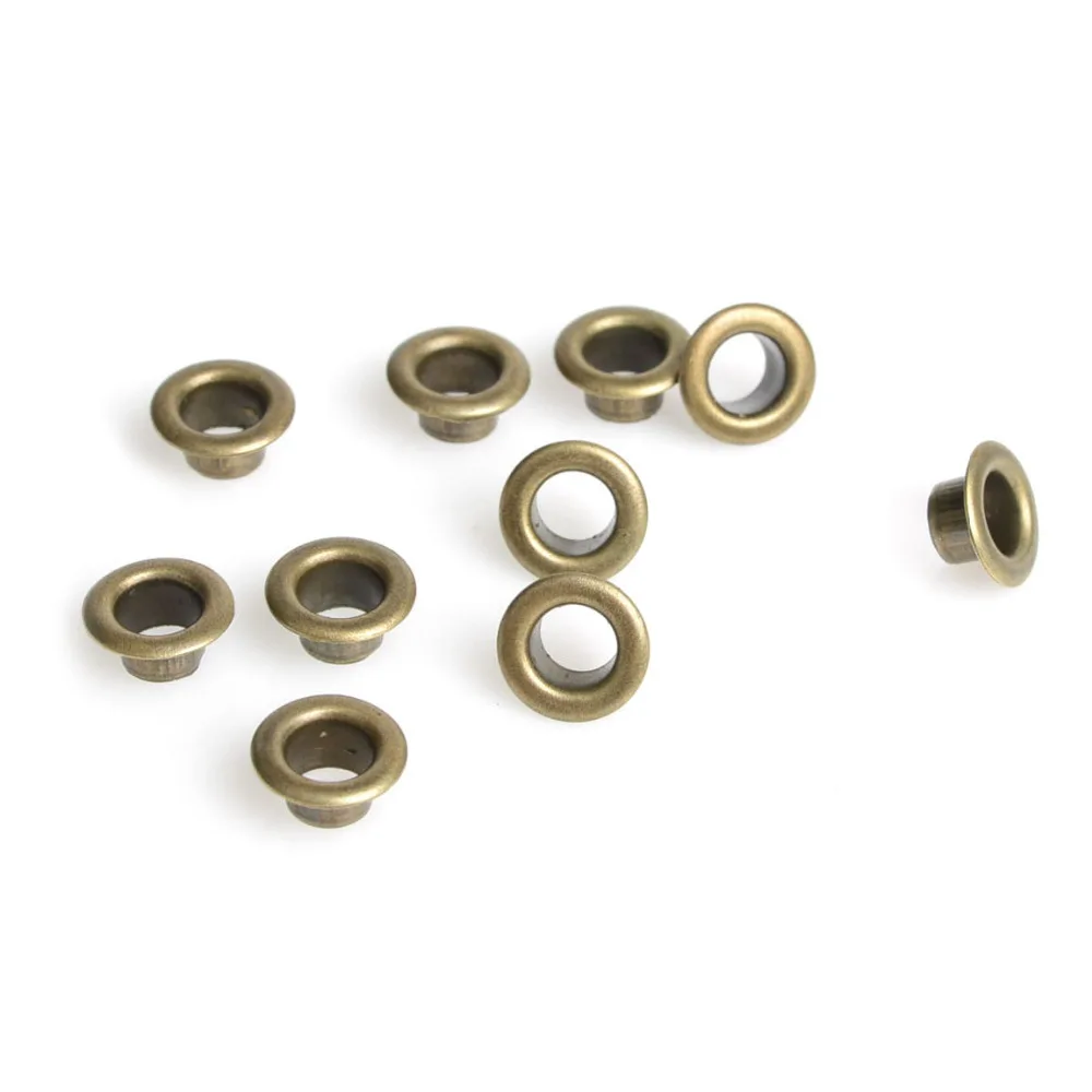 Antique Bronze Scrapbook Eyelets 100pcs 5mm Metal eyelets For Scrapbooking garment clothes eyelets oeillets en m&eacute;tal ojales eyelet grommet ring eyelet grommet ring kit screw back eyelets metal eyelet buttons