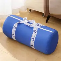 Oxford Cloth Cylinder Quilt Storage Bag Dustproof Large Capacity Quilt Sorting Bag Foldable Moisture Proof Clothes Storage Bag 2