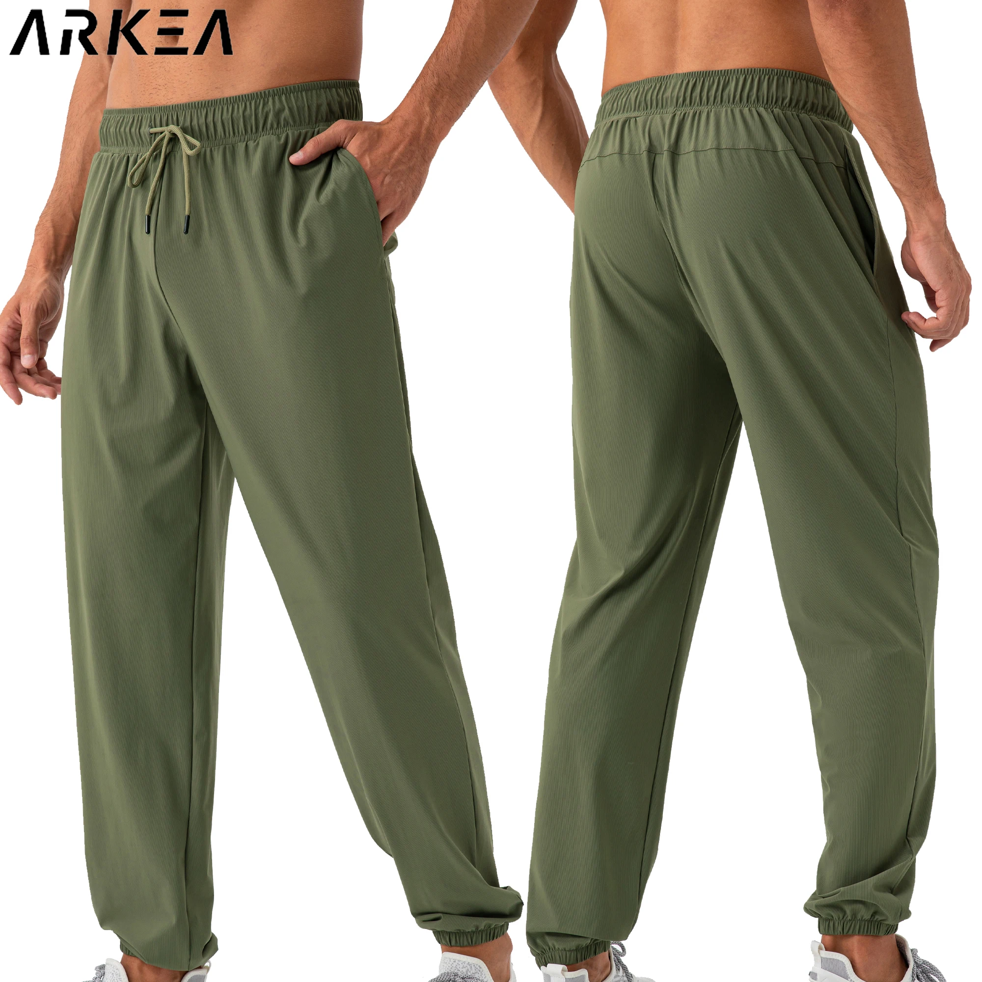 Casual Compression Pants Men Tight Leggings Running Sports Quick-drying Gym Fitness Tights Workout Training Skinny Pants
