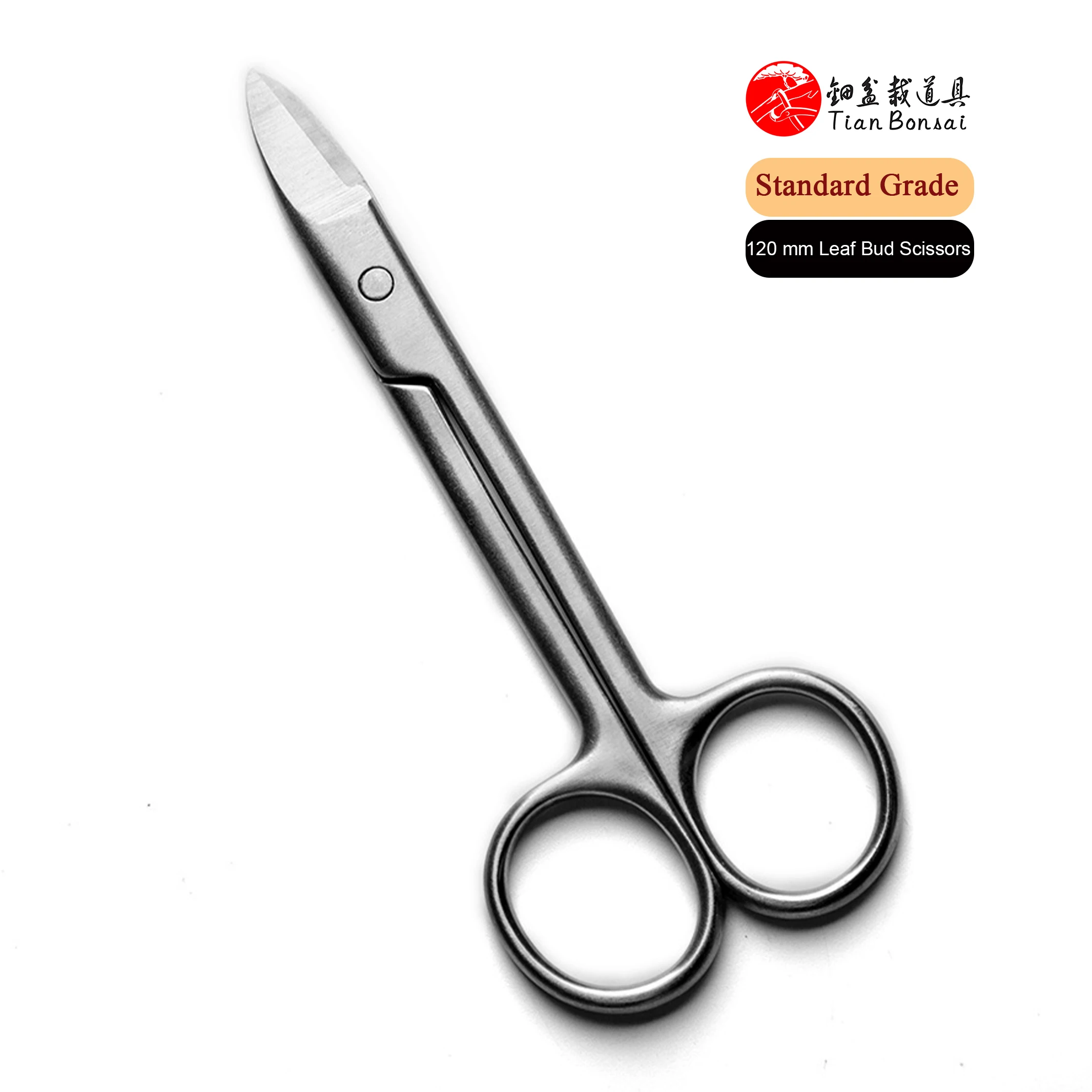 Standard Grade Bonsai Tools 120 mm Leaf Bud  Scissors Leaves Shear Branch Scissors 3Cr13 Alloy Steel 120 Mm