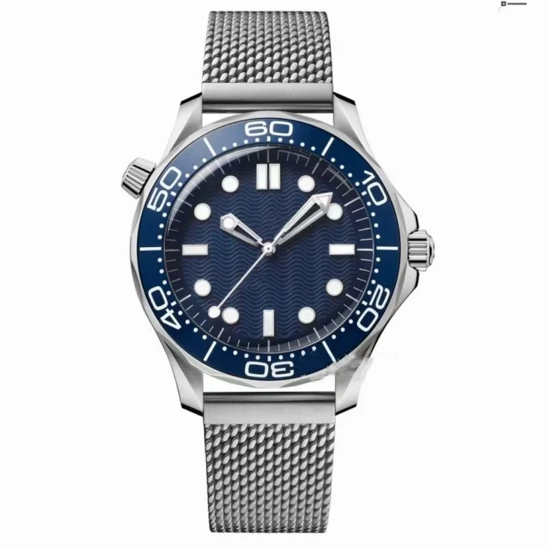 

2024 Men's Top Luxury High Quality Luminous Automatic Machinery 42mm Stainless Steel Mesh Classic Fashion Sports Brand Watch