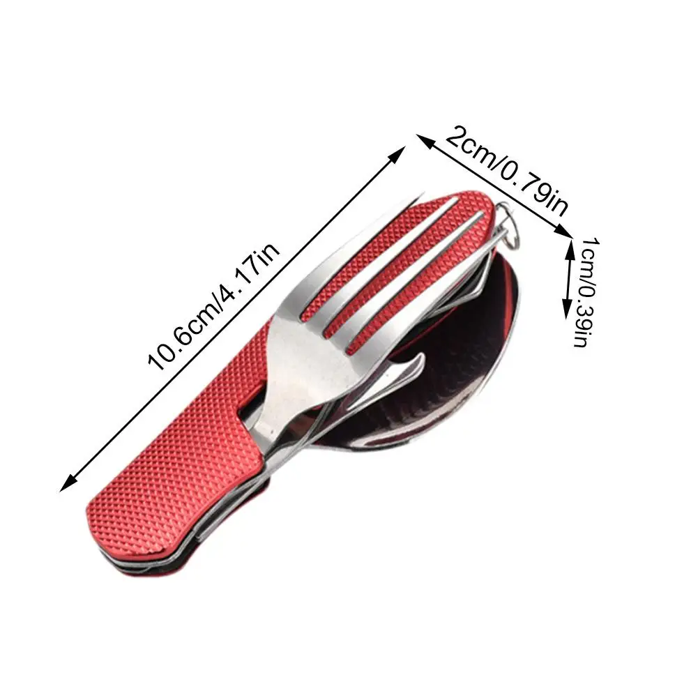 Foldable Camping Utensil Set for Outdoor Activities camping cutlery portable tableware portable cutlery