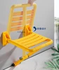 Bathroom folding stool toilet shower stool barrier-free bath safety non-slip seat 6