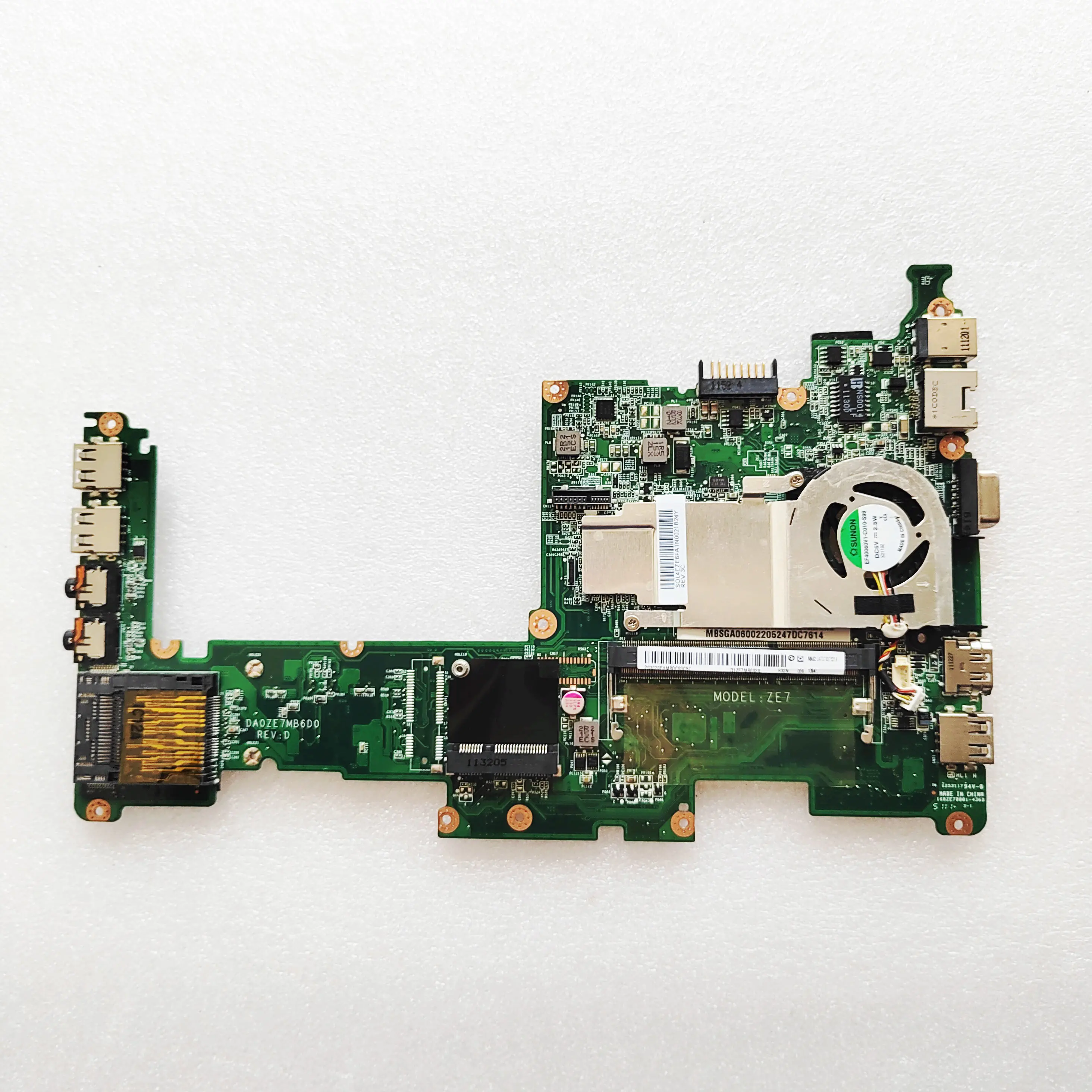 

Материнская плата для ноутбука Acer aspire D270 ZE7 DA0ZE7MB6D0 MBSGA06002 MB.SGA06.002, материнская плата N2600 CPU DDR3, полностью протестированная