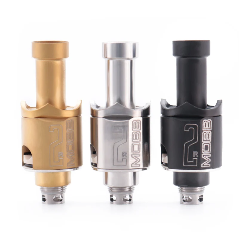 

MOBB V2 RBA Vapeshell Bridge For BB Box Mod Billet Mods Boro Tank With 1.0 /1.2 /1.5 /1.8 /2.0 /2.5 /3.0mm AF Pins Free Shipping