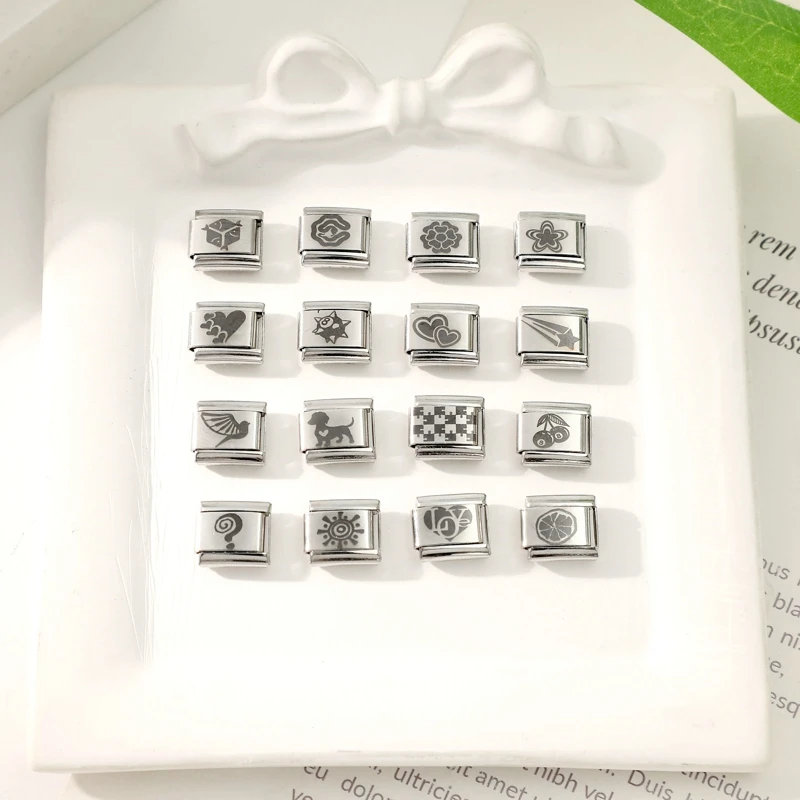 Laser Engraving Stainless Steel Bracelet Men Women DIY Making