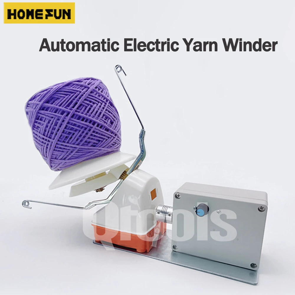 

Electric Yarn Winder Auomatic Electric Yarn Winding Machine Household Yarn Ball Stranding Machine Diy Tool For Yarn Wool String