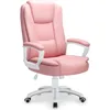Office Desk Chair, Big and Tall High Back Managerial Executive Computer Chair, Ergonomic Height Adjustable PU Leather 2