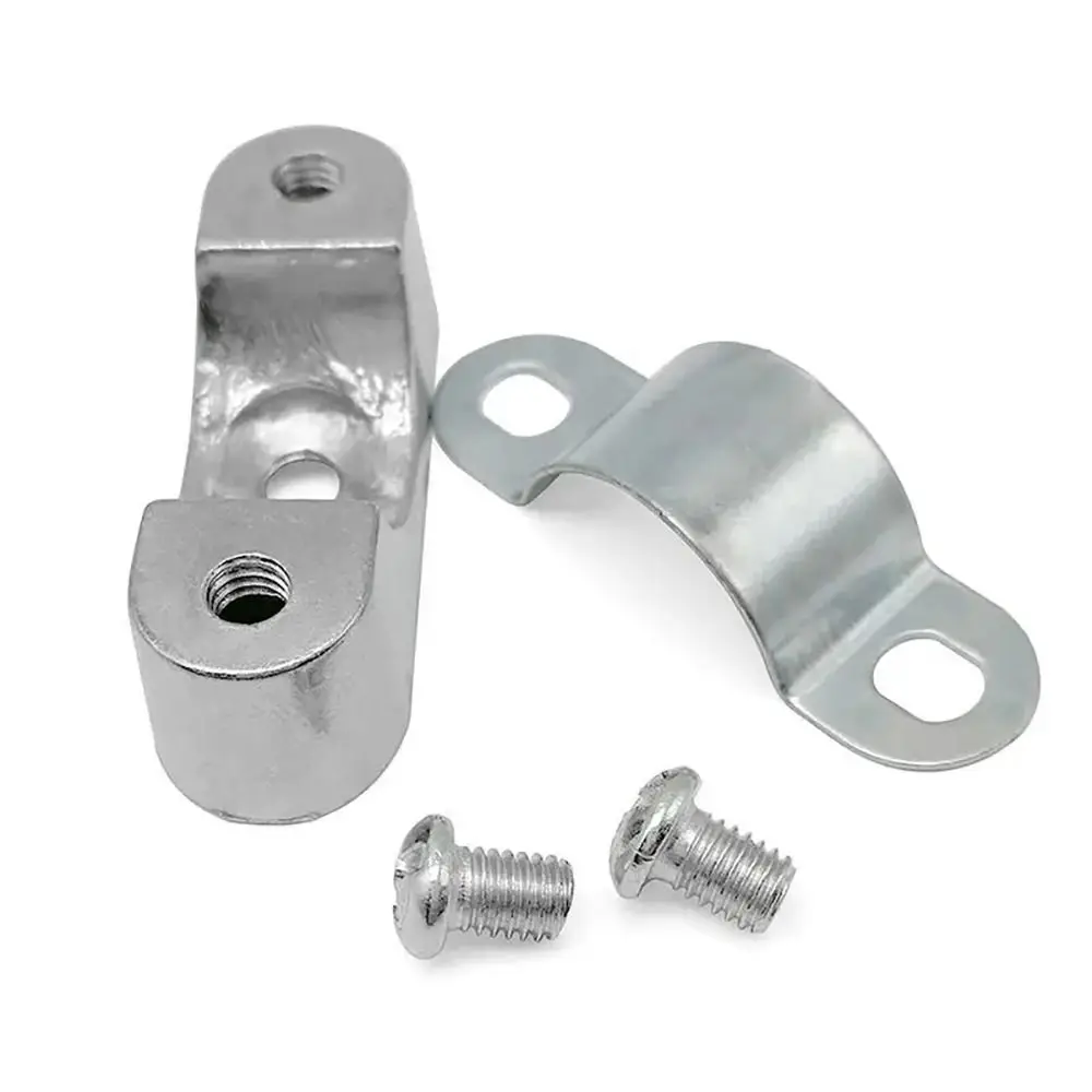 12 Morsetti Per Cavo In Acciaio Inox 3/16 Pollici (M4) - Sella Bullone A U