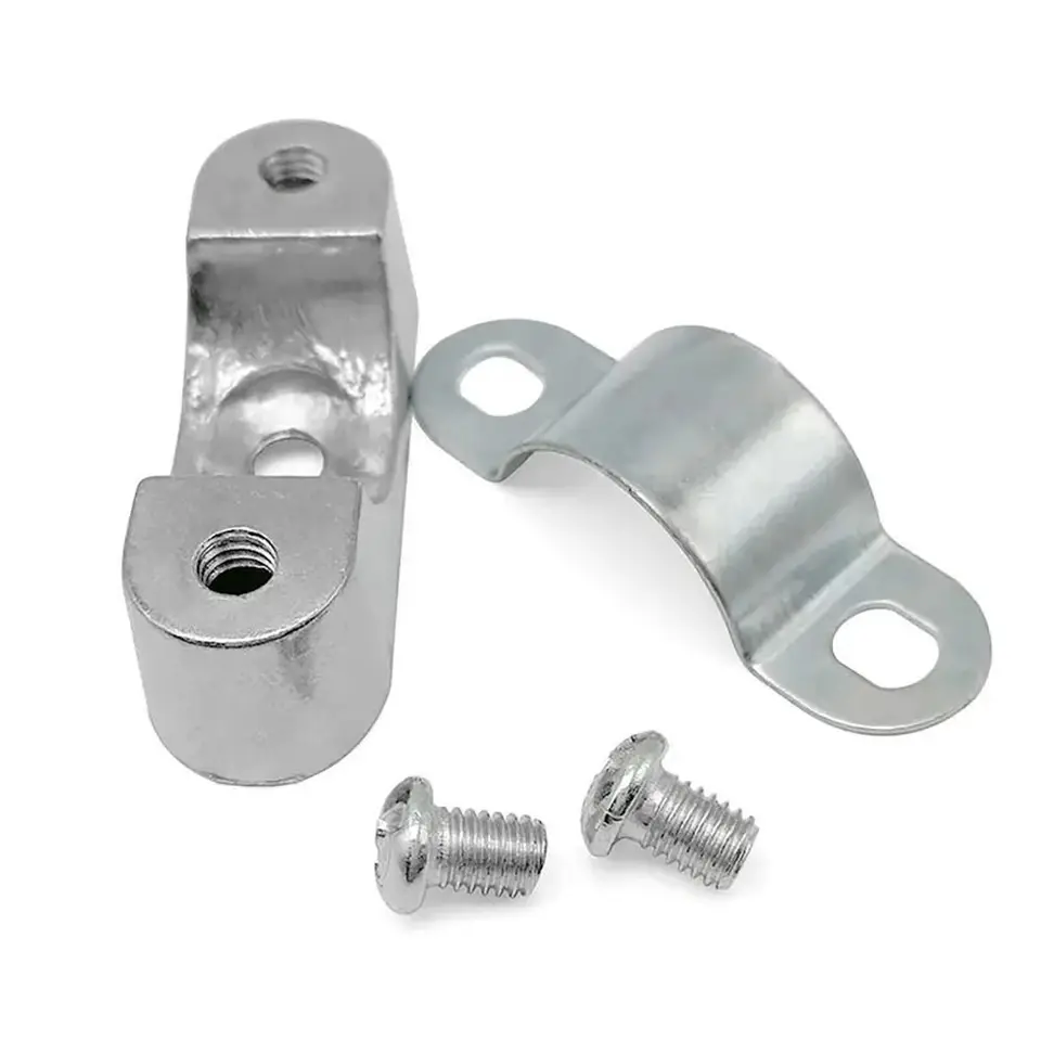 20 Pezzi 304 Acciaio Inossidabile U-tubo Morsetto Tubi Pinze a Clip 16mm 20mm 32mm 50mm per il Fissaggio di Condutture Interne ed Esterne Tubi del Carburante Serbatoi del Gas Tubi Dell'acqua