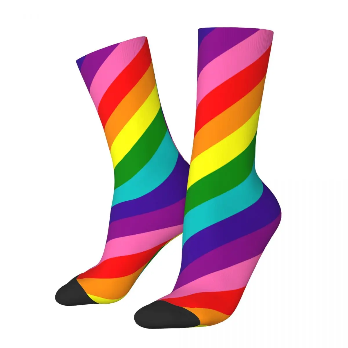 Calcetines Rainbow para mujer - Calcetines de colores brillantes para  orgullo