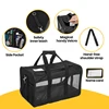 Travel pet bag portable for outdoor carrying one shoulder breathable cat dog bag Comfort Foldable Handbag Pet Transport Bag 2